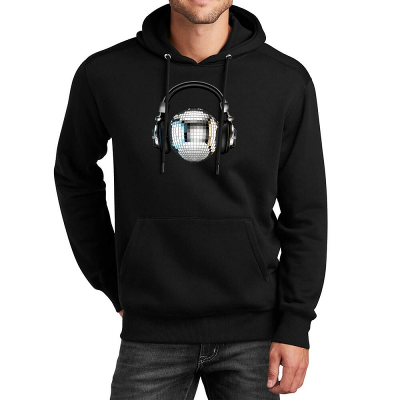 Headphone Disco Ball .png Unisex Hoodie by LawrenceKemp | Artistshot