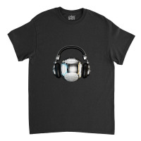 Headphone Disco Ball .png Classic T-shirt | Artistshot