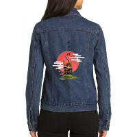 Chopper Samurai Ladies Denim Jacket | Artistshot