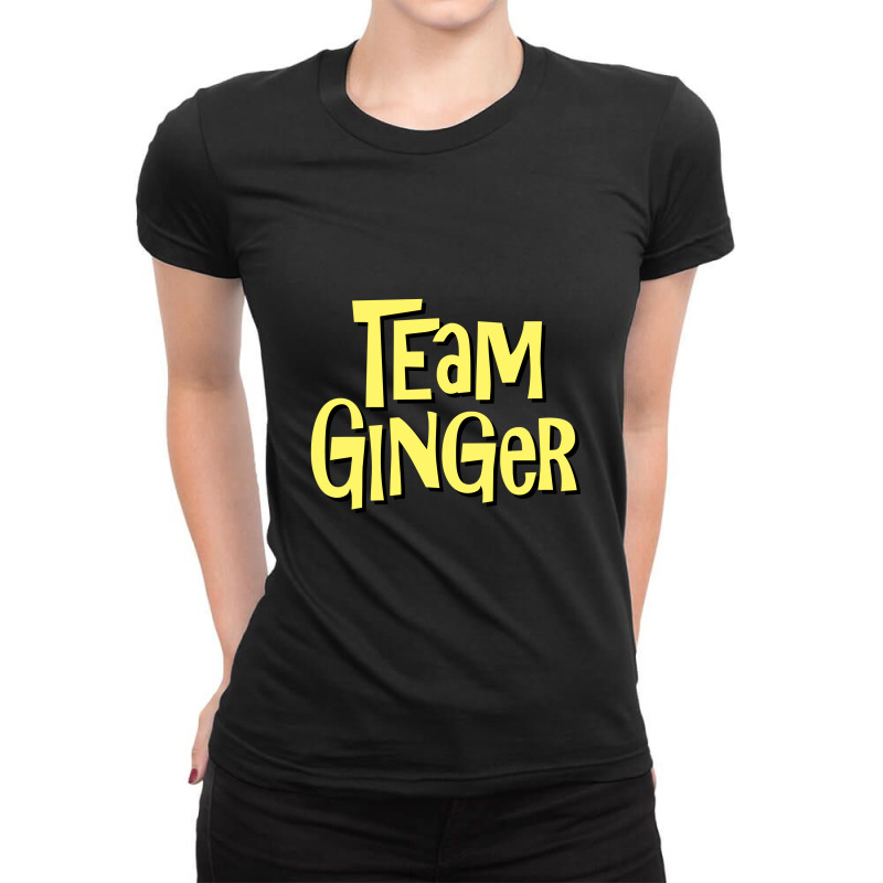 Team Ginger   Gilligans Island Ladies Fitted T-Shirt by waktudzuhur | Artistshot