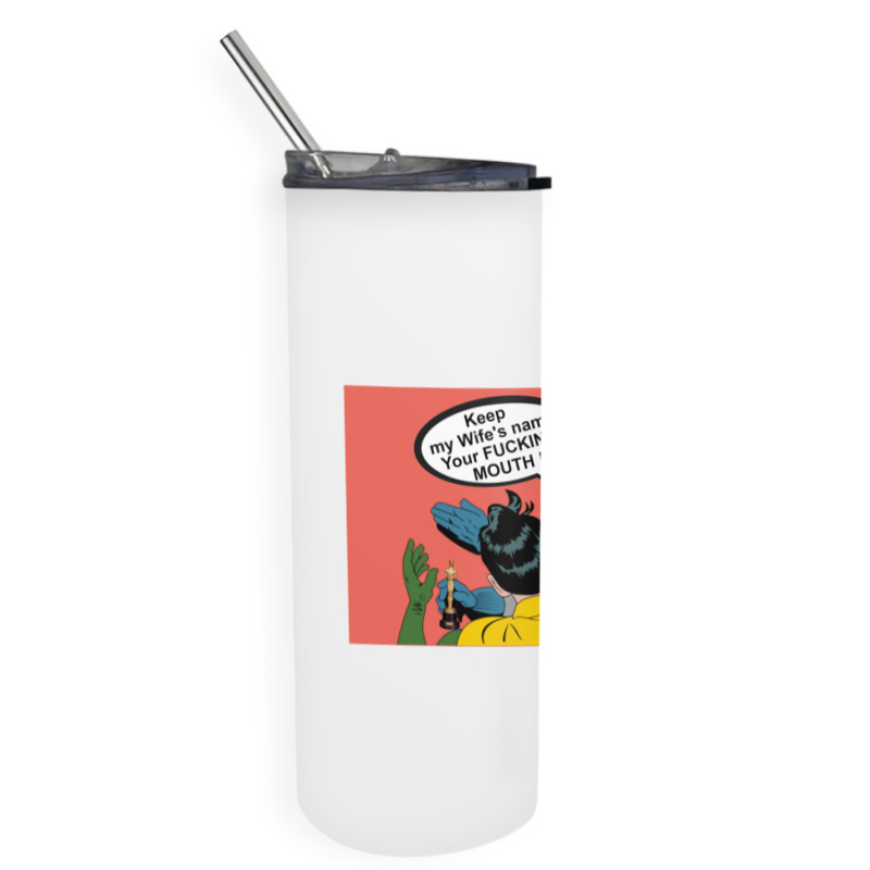 Will Smith Slap Skinny Tumbler | Artistshot