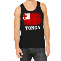 Vintage Tonga Flag For Tongan Gift T Shirt Tank Top | Artistshot