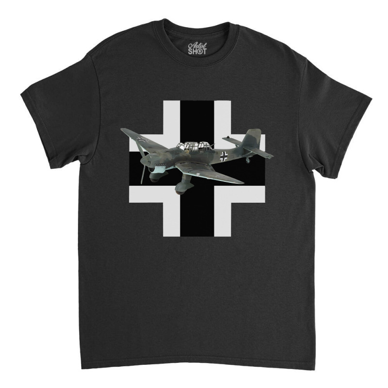 Junkers Ju 87 Stuka Dive Bomber Ww2 Plane-htbmx Classic T-shirt | Artistshot