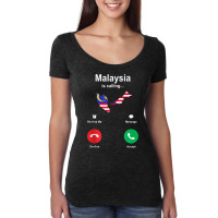 Malaysia Is Calling Tank Top Women's Triblend Scoop T-shirt | Artistshot