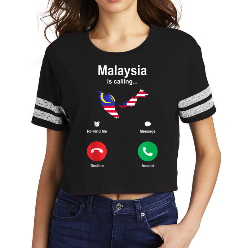 Malaysia Is Calling Tank Top Scorecard Crop Tee by cm-arts | Artistshot