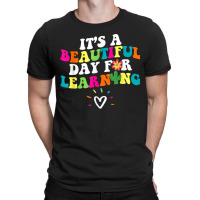 Its Beautiful Day For Learning Retro Teacher Students Funny T-shirt | Artistshot