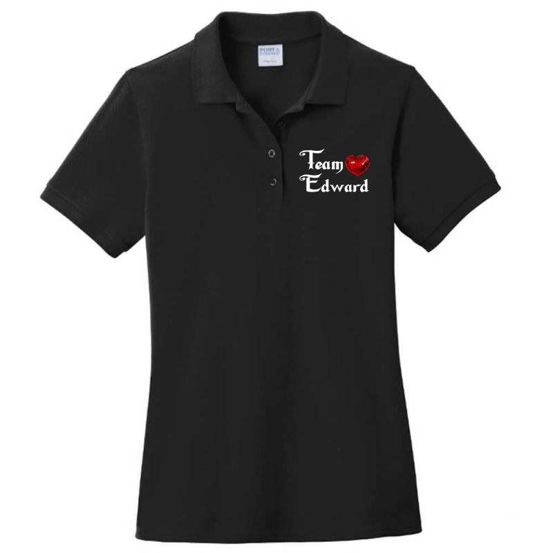 Team Edward Ladies Polo Shirt by cm-arts | Artistshot