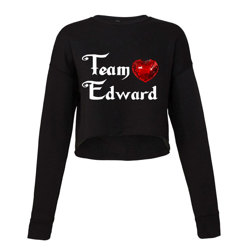 Team Edward Cropped Sweater by cm-arts | Artistshot