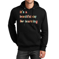 Its Beautiful Day For Learning Retro Teacher Students Women Birthday G Unisex Hoodie | Artistshot