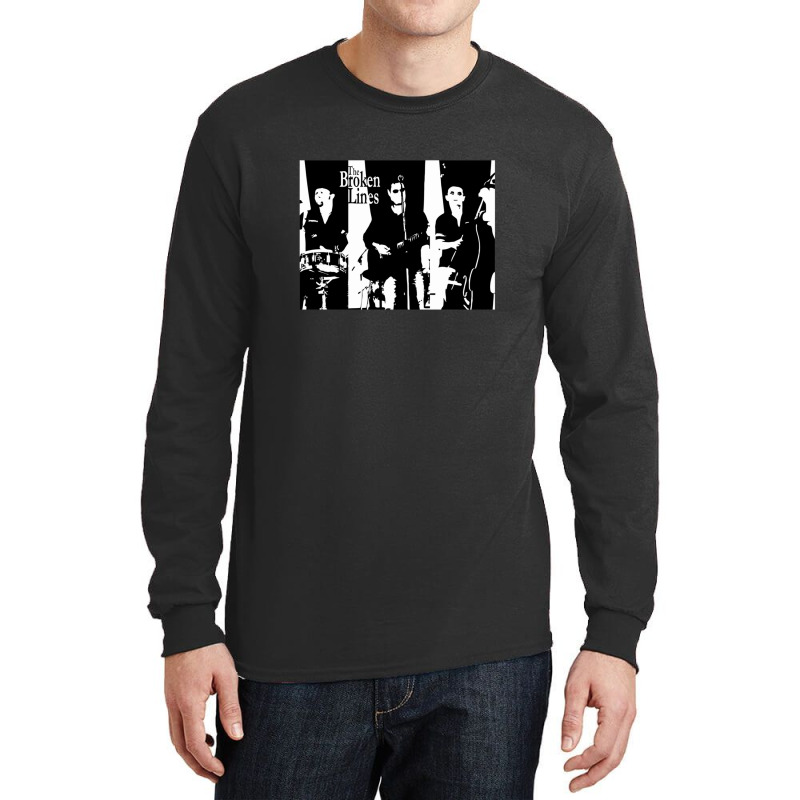 Broken Lines Merchant Png Long Sleeve Shirts | Artistshot