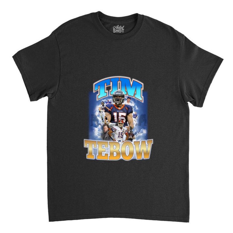 Tebow Time! Classic T-shirt by RoseannTrujillo | Artistshot