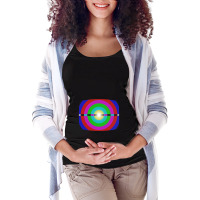 Tv Hypnosis   Television Maternity Scoop Neck T-shirt | Artistshot