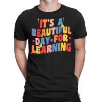 Its Beautiful Day For Learning Retro Teacher Students Women T-shirt | Artistshot