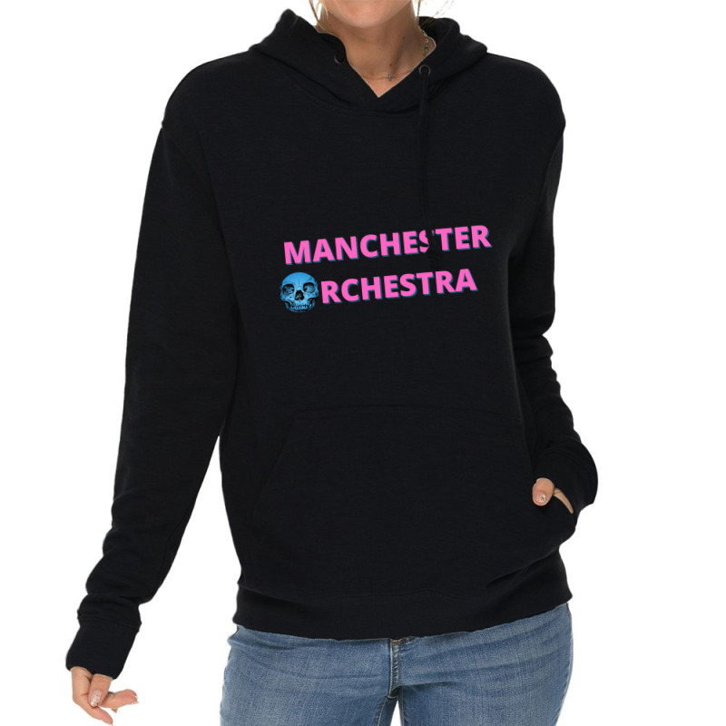 Manchester Orchestra Art, Skull Head Lightweight Hoodie | Artistshot