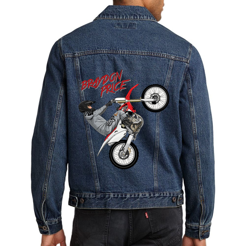 Braydon Moto Merch Men Denim Jacket by helgasa | Artistshot