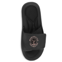 Manchester Orchestra Funny Gift Slide Sandal | Artistshot