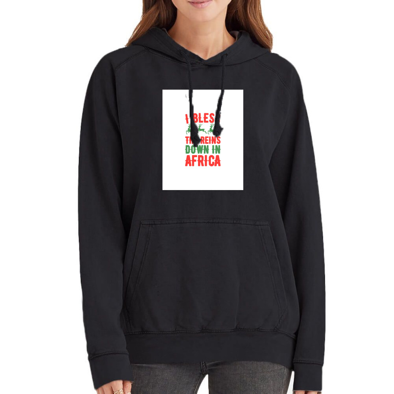 I Bless The Reins Down In Africa .png Vintage Hoodie | Artistshot