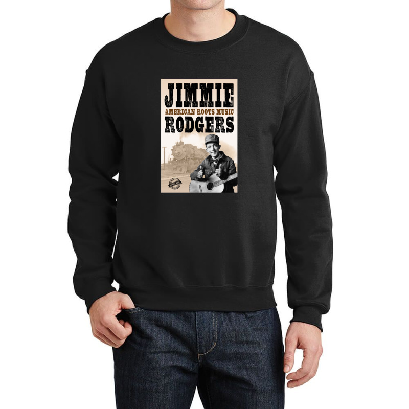 Jimmie Rodgers - American Roots Classic 1 Crewneck Sweatshirt by JamesMccollough | Artistshot