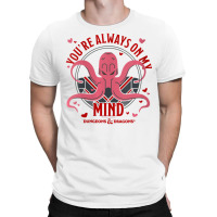 Womens Dungeons & Dragons Valentine's Day Mind Flayer Hearts V-neck T-shirt | Artistshot