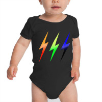 Three Lightning Bolts Baby Bodysuit | Artistshot