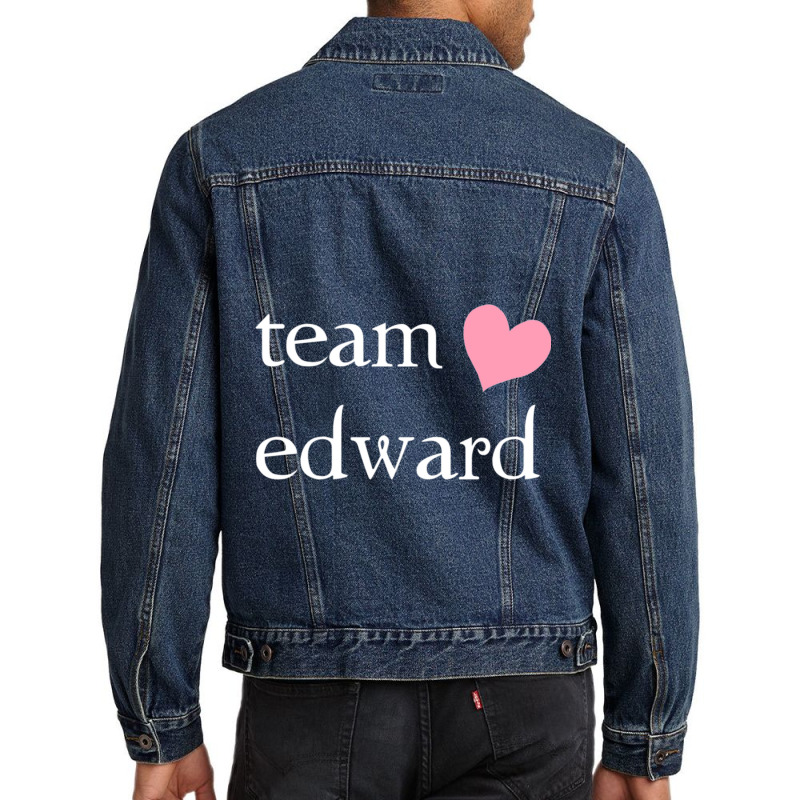 Twilight Team Edward Men Denim Jacket by cm-arts | Artistshot