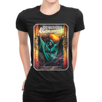 Womens Dungeons & Dragons Vintage Dungeon Master's Guide V-neck Ladies Fitted T-shirt | Artistshot