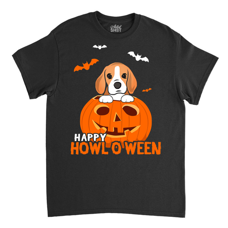 Cute Halloween Beagle Dog Pumpkin Costumes Thanksgiving Classic T-shirt | Artistshot