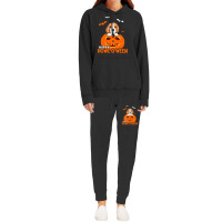 Cute Halloween Beagle Dog Pumpkin Costumes Thanksgiving Hoodie & Jogger Set | Artistshot