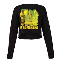 Hyderabad - Multicultural City Cropped Sweater | Artistshot