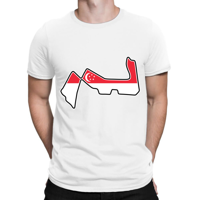 Marina Bay Street Circuit [flag] T-shirt | Artistshot