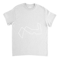 Marina Bay Street Circuit [outline] Classic T-shirt | Artistshot