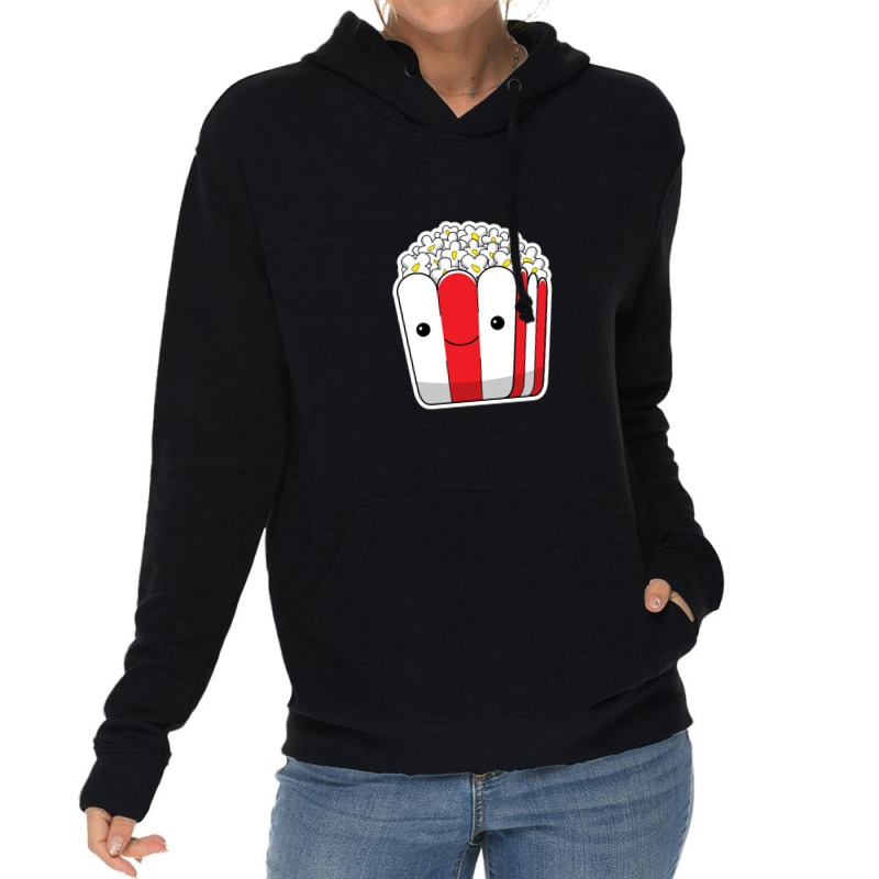 Cute Pop Corn Sticker Lightweight Hoodie | Artistshot