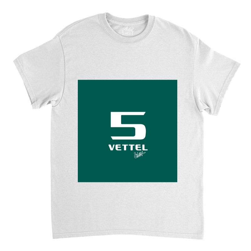 Sebastian Vettel 5 2022 Custom Signed Chiffon Top Classic T-shirt | Artistshot