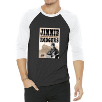 Jimmie Rodgers - American Roots 3/4 Sleeve Shirt | Artistshot