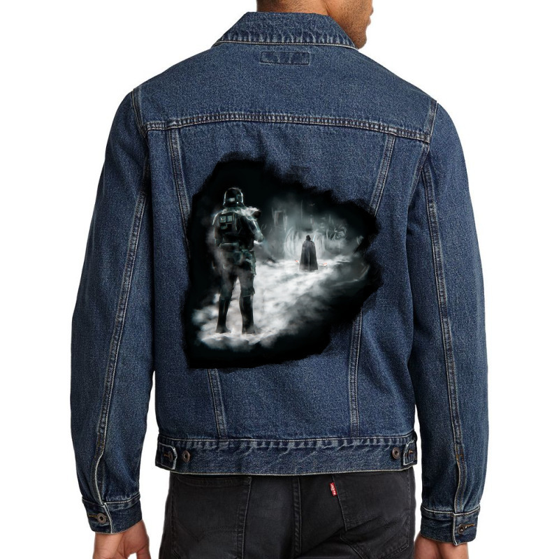 Its The End Where All Begins Men Denim Jacket by Kenlofu52 | Artistshot