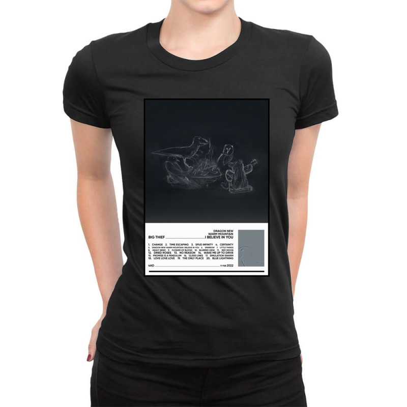 Dragonnewwarmmountainibelieveinyouaesthetic Ladies Fitted T-Shirt by RAELYNNELILLARD | Artistshot