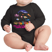 Ocean Scientist For Marine Science And Marine Biolgist Long Sleeve Baby Bodysuit | Artistshot