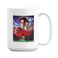 Key Gasoline Teaser Blended 15 Oz Coffee Mug | Artistshot