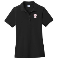 Cute Axolotl Salute Ladies Polo Shirt | Artistshot