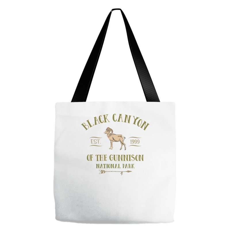 Black Canyon Of The Gunnison National Park Design T Shirt Tote Bags | Artistshot