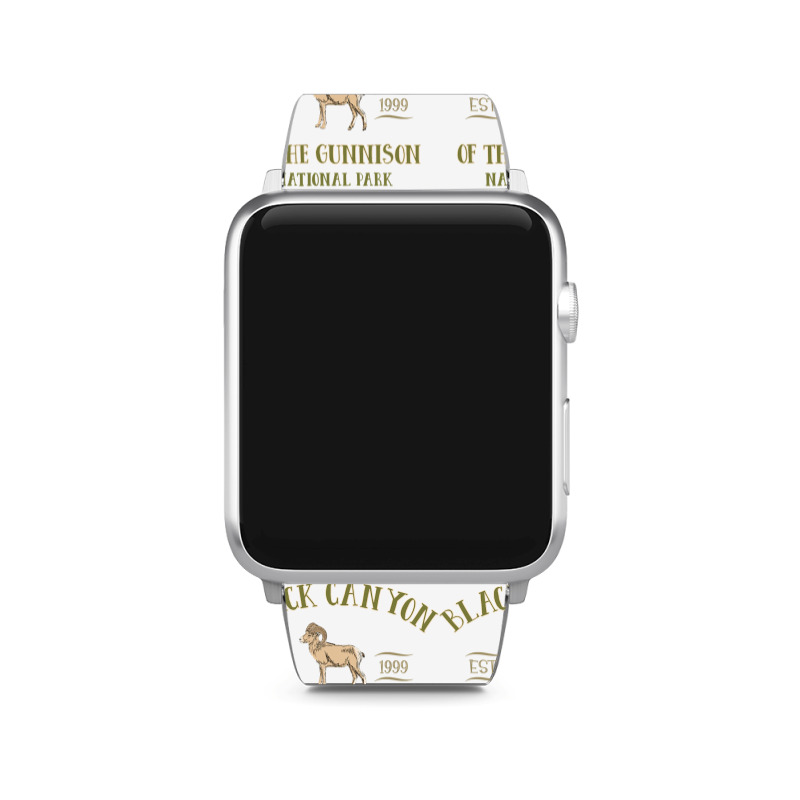 Black Canyon Of The Gunnison National Park Design T Shirt Apple Watch Band | Artistshot