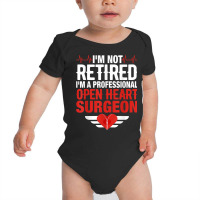 Open Heart Surgery Surgeon Bypass Cardiologist Heart Surgeon Baby Bodysuit | Artistshot