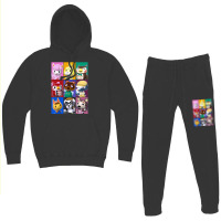 Animal Crossing Towns Folk Yearbook Photo Style Poster Hoodie & Jogger Set | Artistshot