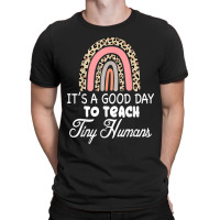 Its Good Day To Teach Tiny Humans Daycare Provider Teacher Xmas T-shirt | Artistshot