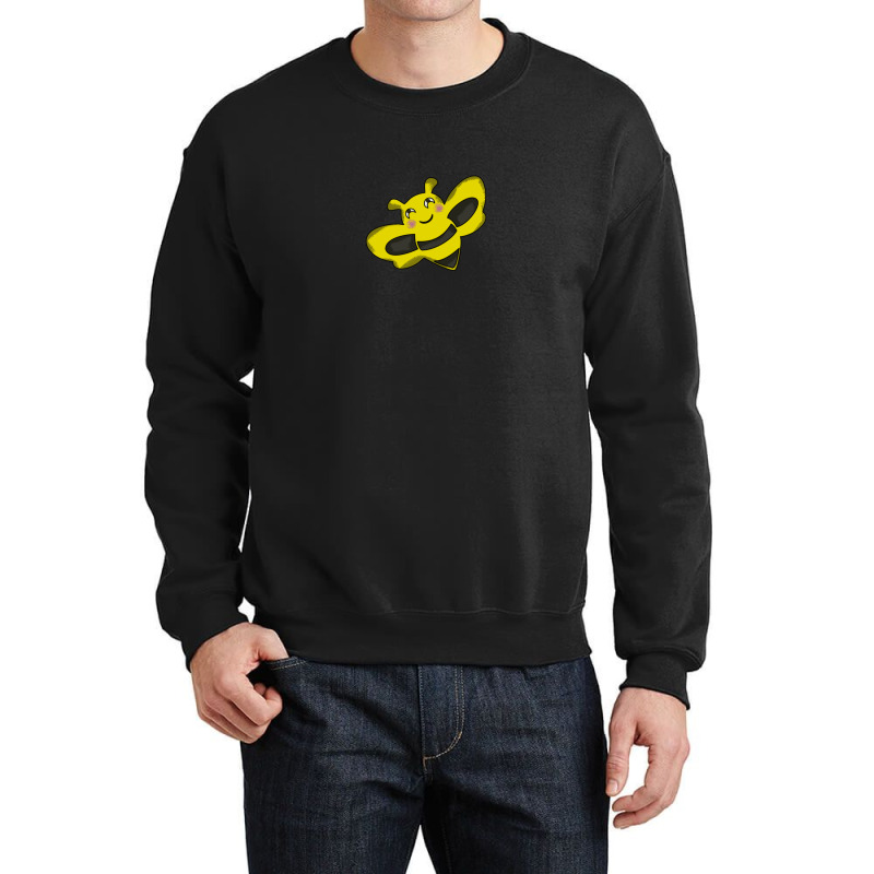 Eating Bee Cartoon Animals Causes Pandemics Ts Collection With Cartoon Crewneck Sweatshirt by cm-arts | Artistshot