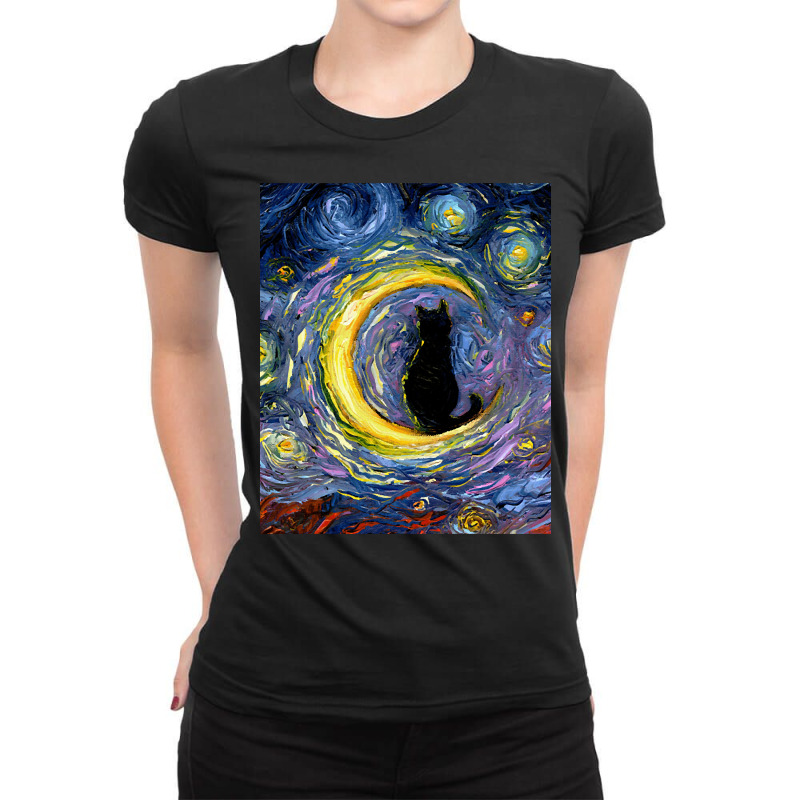 Luna Ladies Fitted T-Shirt by Kanmopsuk45 | Artistshot