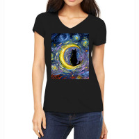 Luna Women's V-neck T-shirt | Artistshot