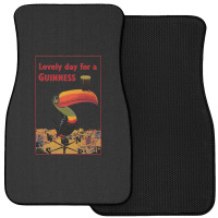 Lovely Day For A Guinness Letter Front Car Mat | Artistshot