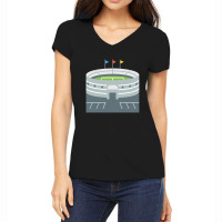 Stadium Grandstand Sport Stadium 1 Women's V-neck T-shirt | Artistshot