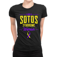 Sotos Syndrome Sotosdodge Warrior Cerebral Gigantism Gift Ladies Fitted T-shirt | Artistshot